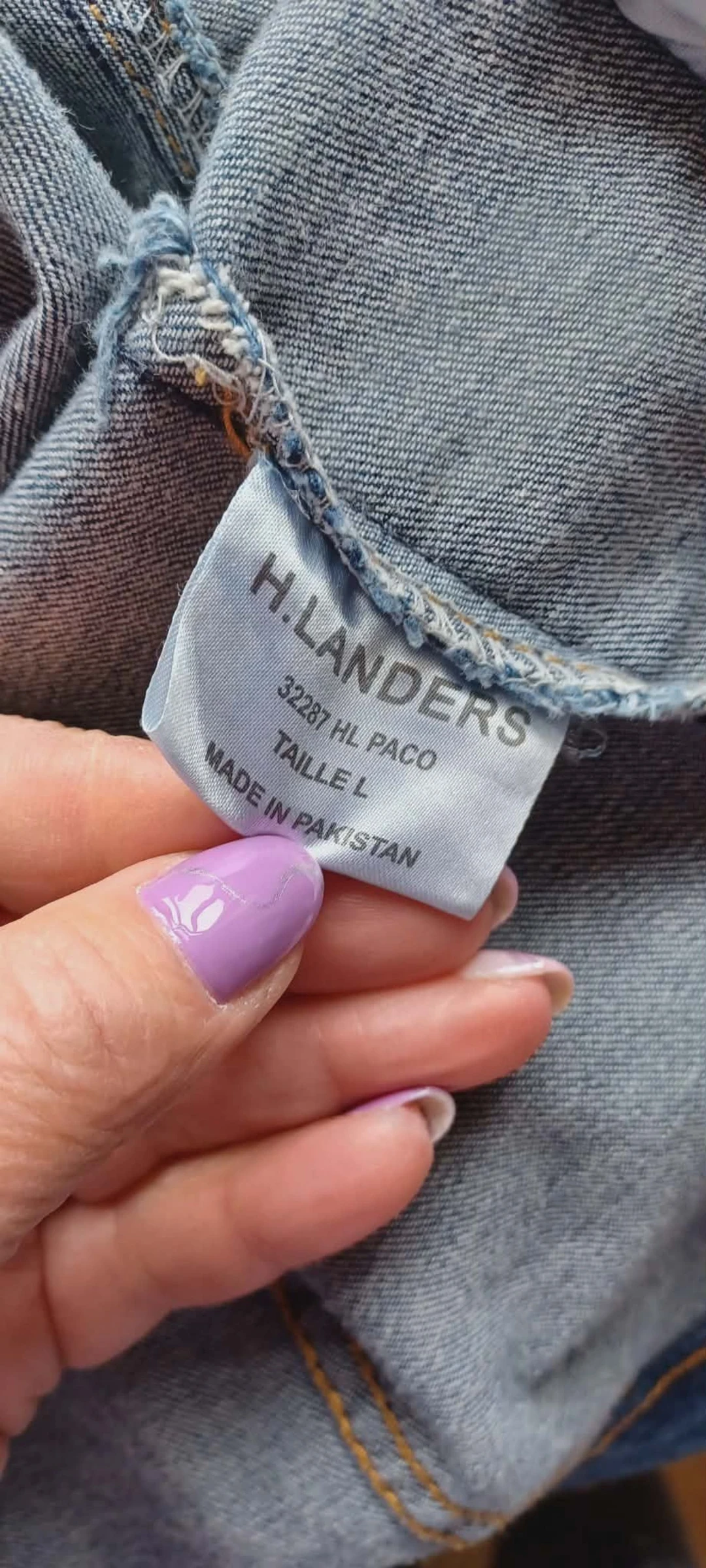 Heel mooie damesjeansjas maat L – photo 13